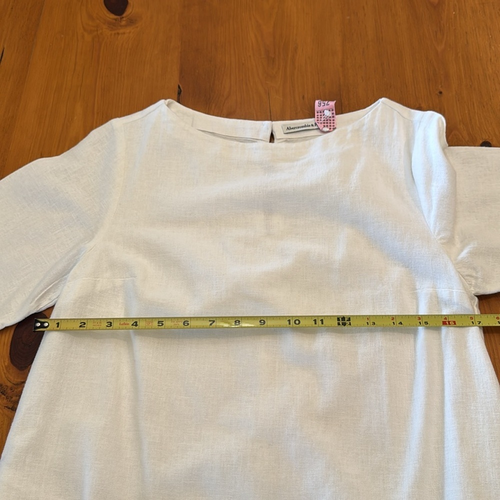 Abercrombie and Fitch Linen blend T-Shirt Dress - Picture 11 of 14